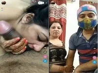 Desi Bhabhi Blowjob and Fucked