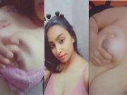 Desi girl showing boobs