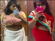 Desi Tamil Girl Shows FOr Lover