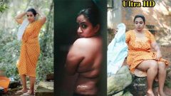 Model NILA NAMBIAR Nude Bathing Video