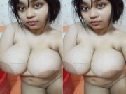 Super Horny Bangla Girl Shows Her Big Boobs and Masturbating Part 1